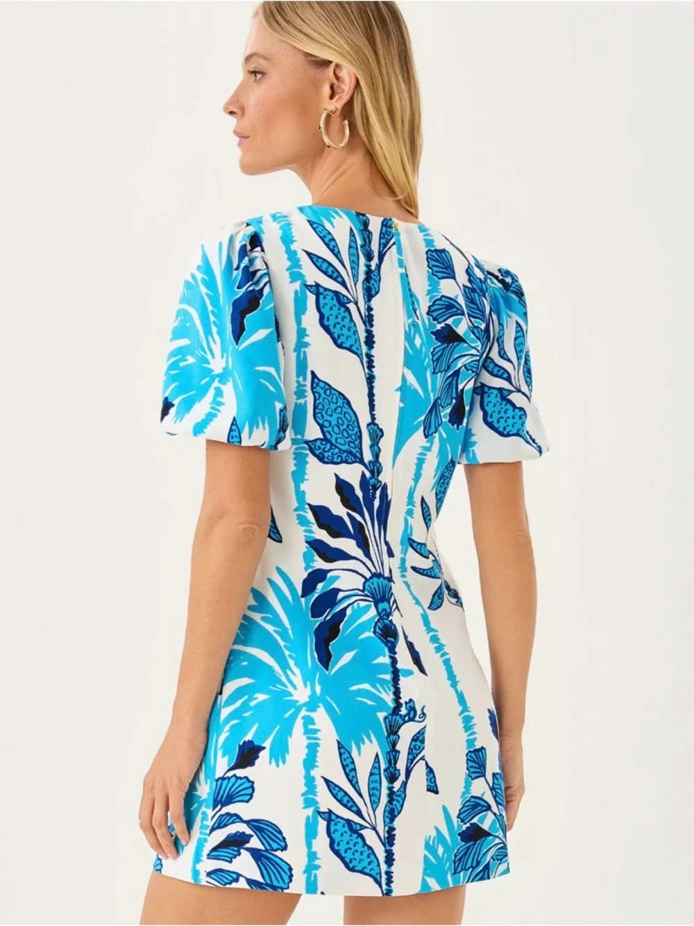NWT Lilly Pulitzer 14 Brynleigh Skirted Romper “Coconut Swayin In The Breeze” - Picture 3 of 9